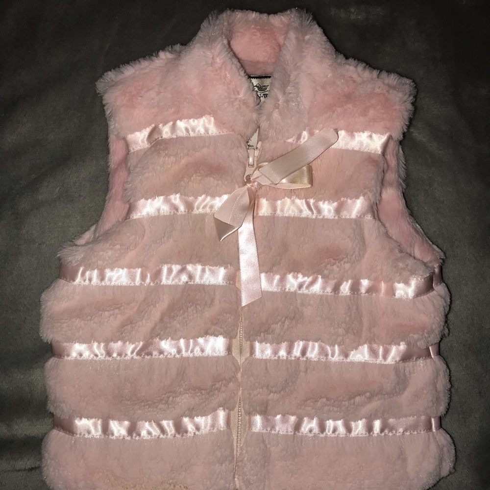 Fuzzy Vest Toddler